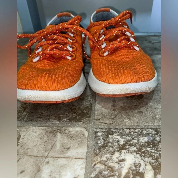Womens Orange Allbirds Tree Dasher Style Running Lace Up Shoes Sneakers Size 6 - Picture 12 of 13